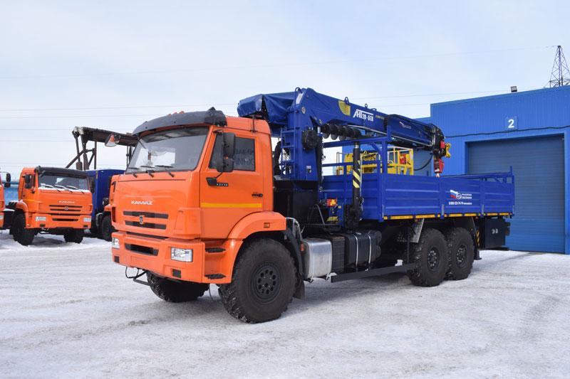 Опоровоз Камаз 43118-3017-50 с КМУ АНТ 20-5ТЛ