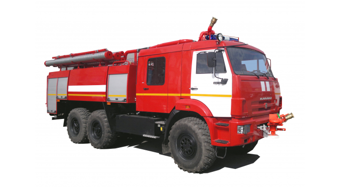 Аэродромный пожарный автомобиль АА-8,5/(30-60) (43118) |СПЕЦТЕХНИКА КАМАЗ В РК