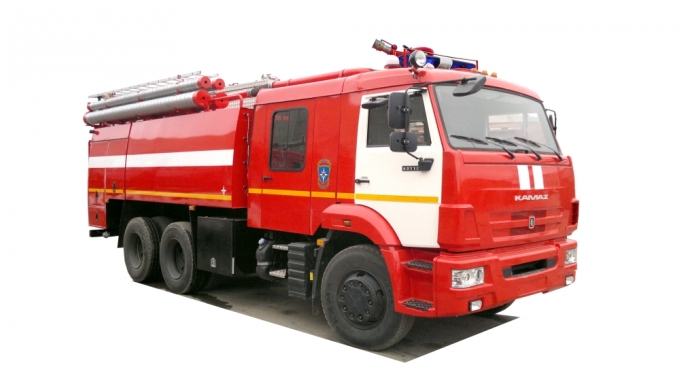
Автоцистерна пожарная АЦ 10,0 на базе КАМАЗ-65115